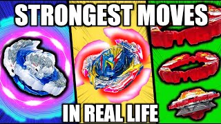 Learning the STRONGEST Beyblade Special Moves IN REAL LIFE [upl. by Roath]