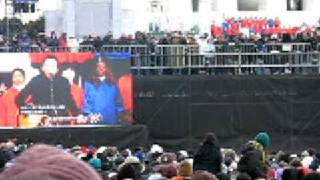 1617 Pete Seeger amp Bruce Springsteen  Barack Obama Inauguration Opening Concert 11809 [upl. by Inatsed]