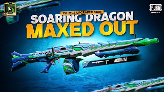 First MG3 Upgraded Skin in Pubg Mobile  MG3 Soaring Dragon Maxed Out 🔥 [upl. by Nirual]