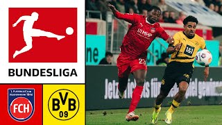 1 FC Heidenheim vs Borussia Dortmund ᴴᴰ 02022024  20Spieltag  1 Bundesliga  FIFA 23 [upl. by Burn]