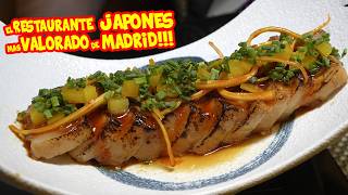 probando el RESTAURANTE JAPONÉS quotAUTÉNTICOquot mas VALORADO de MADRID [upl. by Dierolf62]