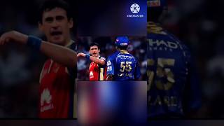 starc pollards fight vs msd patience cricket ipl [upl. by Eduard]