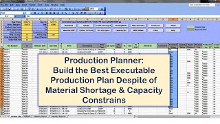 The Easy Way to Build and Manage Production Schedule in QAD [upl. by Ahsat]