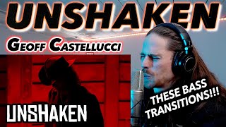 Geoff Castellucci  UNSHAKEN Low Bass Singer Cover FIRST REACTION THESE TRANSITIONS [upl. by Grosmark]