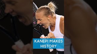 Kaia Kanepis NERVY tiebreak 😬 [upl. by Bunder]