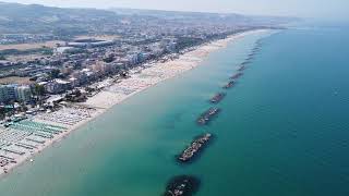 SAN BENEDETTO DEL TRONTO ASCOLI PICENO  RIPRESE AEREE DRONE  MARCHE [upl. by Mab]