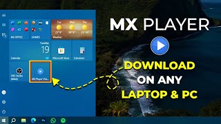 Install MX Player on Any Laptop amp PC ⚡ [upl. by Muire80]