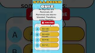 Syllogism Practice Questions 23  Syllogism Reasoning Tricks  Genius Gird Syllogism reasoning [upl. by Wagstaff]