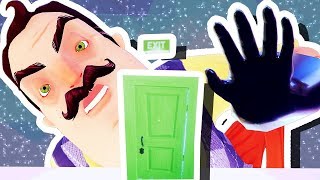 SCARY HELLO NEIGHBOR DREAM SHADOW MAN FGTEEV BUTT KICKED COKE amp MENTOS EXPERIMENT Basement Beta 3 [upl. by Meldoh810]