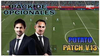 PACK OPCIONALES PARA EL eFootball 23 POTATO PATCH PS3 Scoreboardiconosetc  Gameplay [upl. by Annawit]