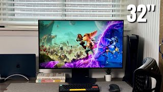 LGs 4K 240HZ OLED Monitor – 1 Month Later Worth Buying 32GS95UE [upl. by Retrac]