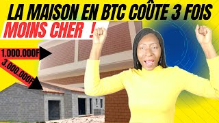 Voila le Secret pour CONSTRUIRE 3 fois MOINS CHER avec le BTC [upl. by Ettelra994]