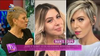 Teo Show 26042018  Sore a slabit 30 de kilograme Ce dieta a tinut  Partea 3 [upl. by Anahs331]