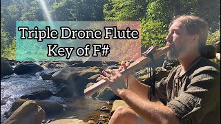 Triple Drone Flute By The River [upl. by Sigismundo455]