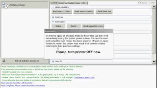 👍 Epson L220 download free resetter  reset by Yourself [upl. by Ayanad]