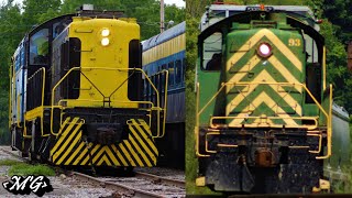 Alco Switchers on the Old Erie BampSW Branch [upl. by Jemma]