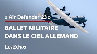 « Air Defender 23 »  la démonstration de force de l’Otan face à la Russie [upl. by Namya949]