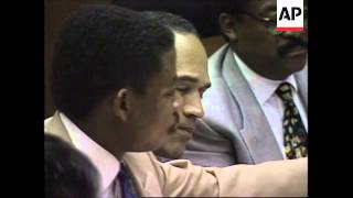 USA OJ SIMPSON TRIAL [upl. by Enitsirk]