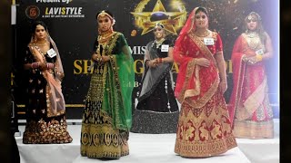 Bridal Makeup Competition with Models Ramp Walk Shining Star India 2K21 Best Bridal Makeup Artist [upl. by Aihsatsan134]