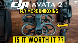 DJI AVATA 2 UNBOXING  FLY MORE COMBO 3 BATTERY [upl. by Chong]