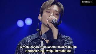 EXO CBX  PAPER CUTS  LIVE PERFORMANCE  LYRICS  INDO SUB ROMINDO  LIRIK DAN TERJEMAHAN [upl. by Airual]