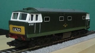 Hornby Railways R335  Class 35 Hymek Diesel Locomotive  D7097 BR Green  Model Train Review  HD [upl. by Concettina]