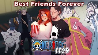 One Piece Episode 1109 Reaction  Best Friends Forever [upl. by Starling]