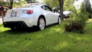 Current exhaust set up 2014 BRZ [upl. by Appleby]