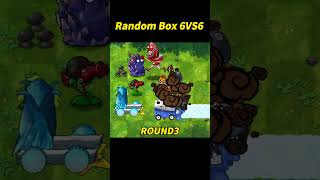 PVZ 1 Fusion Challenge 6 Plant Boxes vs 6 Zombie Boxespvz plantsvszombies pvzchallenge [upl. by Amoeji56]