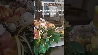 MzDesigners new flower arrangement flowers candels napkinholders wedding [upl. by Kcirdek]