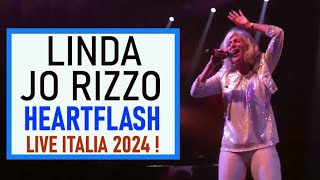 Linda Jo Rizzo HEARTFLASH TONIGHT live Italo Disco Awards  Druso Bergamo 11 ottobre 2024 [upl. by Enuahs]