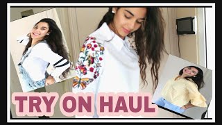 TRY ON HAUL  ROMWE  SHEIN  PRIMARK🛍 [upl. by Flowers]