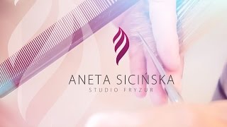 Aneta Sicińska Studio Fryzur Bielsko Biała SPOT REKLAMOWY Film Reklamowy Salon Fryzjerski [upl. by Eliza]