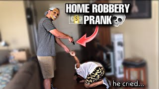 HOME INVASION PRANK on my TWIN BROTHER GONE TOO WRONG [upl. by Haleehs337]