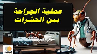 عملية الجراحة بين الحشرات  وقد حير هذا الباحثين اكسبلور viral news ants love [upl. by Antonio973]