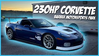 230HP CORVETTE  Barber Motorsports Park [upl. by Aeht]