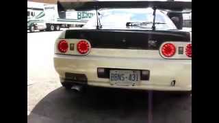 Skyline GTR 4quot Straight Pipe [upl. by Baggs]