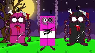 Phobia vs Two Zombie Numberblocks Band But Reimagined From 110 Terrifying Confrontation [upl. by Vey]