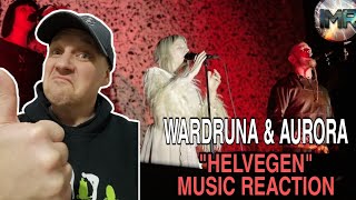 Wardruna and Aurora Reaction  HELVEGEN  FIRST TIME REACTION TO [upl. by Brower]