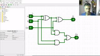 FROM BITS TO MICROPROCESSORS  1 BIT ADDER Lesson 18 [upl. by Aiset]