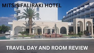 MITSIS FALIRAKI HOTEL TRAVEL DAY AND ROOM REVIEW [upl. by Eednus726]