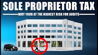 SHOCKING Reasons Why Sole Proprietorships Are Audited More Often [upl. by Anelrats]