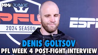 After 2023 Disappointment Denis Goltsov Punches Another PFL Playoff Ticket  PFL Week 4 [upl. by Lapo]