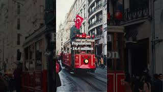 Worlds Mega Cities  Nr30 geography interestingfacts interesting istanbul turkey [upl. by Atteval]