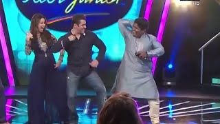 Salman khan Dance With Vaishnav Girish  Junior Idol [upl. by Tega]