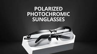 Polarized Photochromic Sunglasses Short Video [upl. by Yslehc]