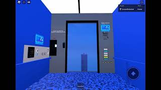 Roblox  Riding 4 Samsung Elevators at Lift and Elevator Place [upl. by Kironde]