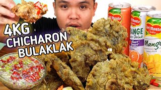 4KG CHICHARON BULAKLAK SOLO MUKBANG  PUTOK BATOK  jockbin [upl. by Nnaes163]