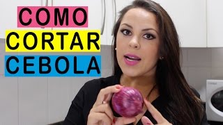 Show de Receitas  Como cortar cebola [upl. by Lilly983]