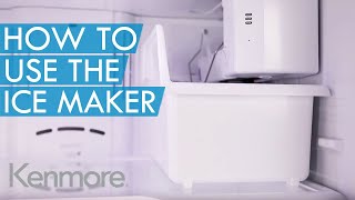 How To Use The Ice Maker [upl. by Anaeirb]